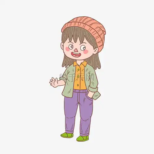 冬季冬日戴帽子女孩素材图片免费下载千库网
