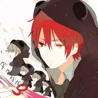 日系唯美的动漫男头个性头像
