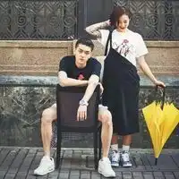 qq头像情侣酷男美女一对
