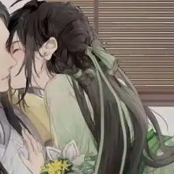 超好看二次元情侣头像高清一左一右
