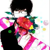 很炫混搭的潮流动漫男生头像想听你唱一首小情歌男生头像
