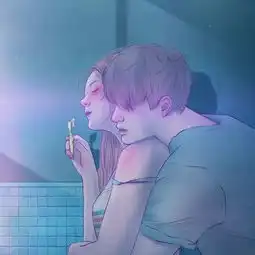 她画下热恋情侣间羞羞的甜蜜时刻,看完让人好想恋爱
