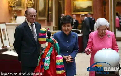 韩国总统朴槿惠访问英国受英女王夫妇接待
