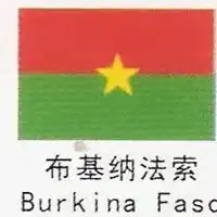 布基纳法索国旗高清图片
