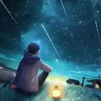 qq头像浪漫星空图片
