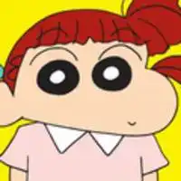 蜡笔小新和妮妮的情侣头像
