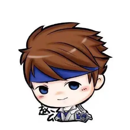 王者荣耀动漫头像赵云韩信露娜李白兰陵王花木兰
