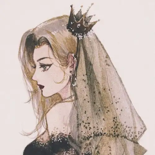 迪士尼公主婚纱头像
