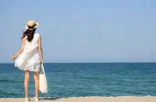 求一个在海边是女生背影的头像

