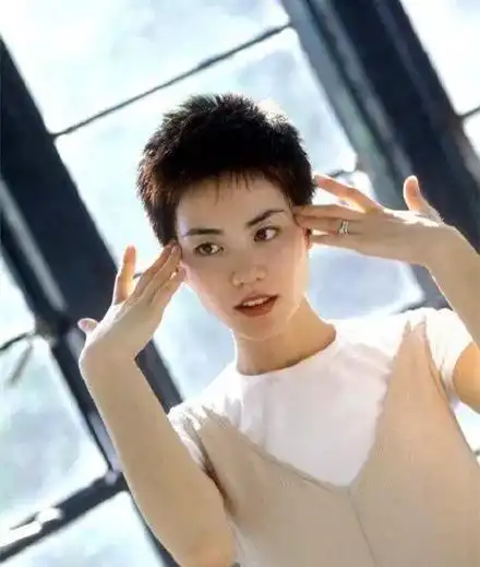 王菲绿色头发是什么绿王菲同款绿色头发掉色是什么颜色
