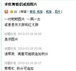 情侣戒指图片
