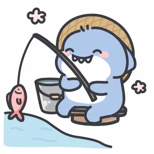 夏日小鲨鱼头像太可爱了
