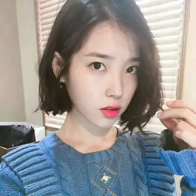 韩国明星iu头像高清系列iu李智恩头像大全
