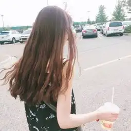 背影或者侧面女生头像
