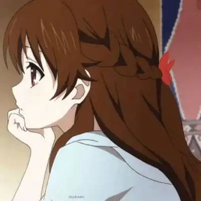 动漫女生头像情人节快乐
