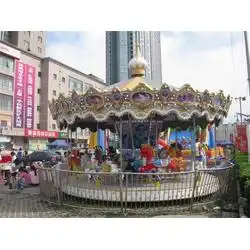 情侣儿童欢迎旋转木马,强力新型游乐在线咨询,旋转木马
