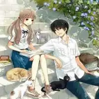 薄荷之夏情侣头像一对微信头像图片大全
