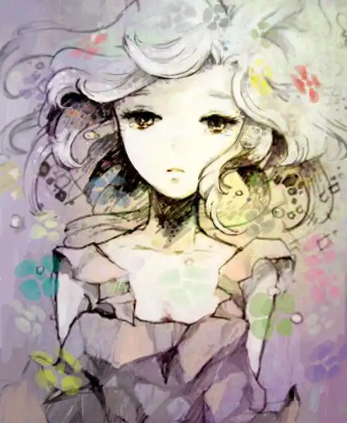 可爱唯美的动漫人物手绘插画各种动漫各种萌
