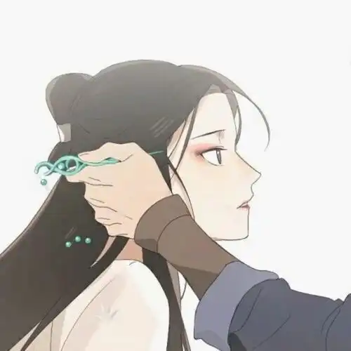 甜甜甜的动漫情侣头像
