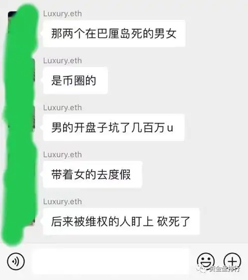 币圈情侣在巴厘岛惨遭不幸,疑因手握大量加密资产
