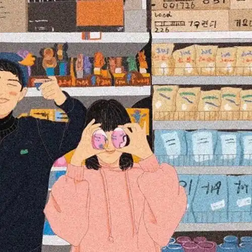 ins小众甜甜哒情头
