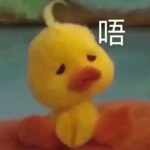 超可爱噘嘴小鸭子表情包50张
