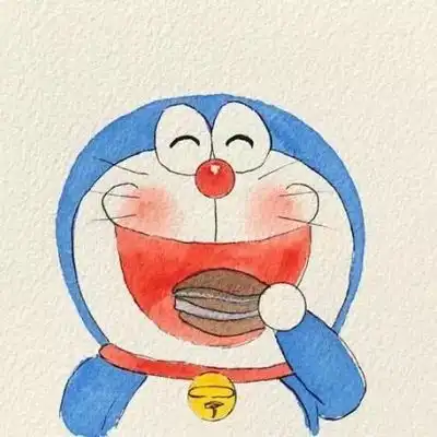 多啦a梦头像,我也想拥有一个多啦a梦,伴我同行
