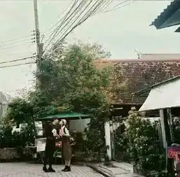 浪漫街头接吻情侣头像一对两张
