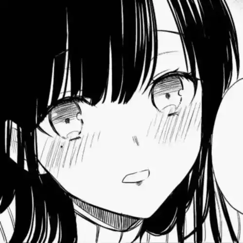 微信头像q版黑白动漫男生女生头像超好看又超可爱
