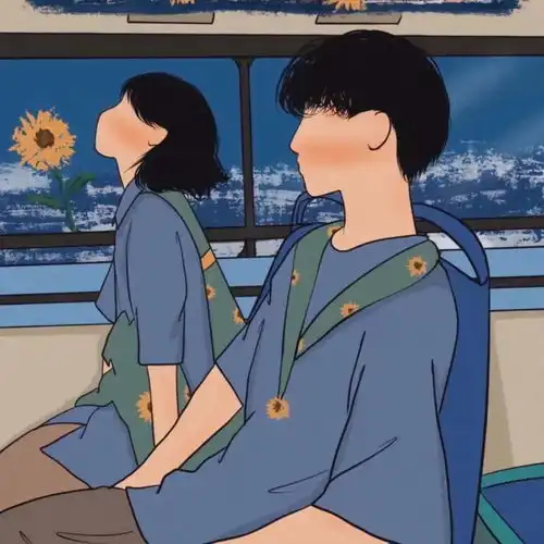 情侣头像爱不爱都在细节里
