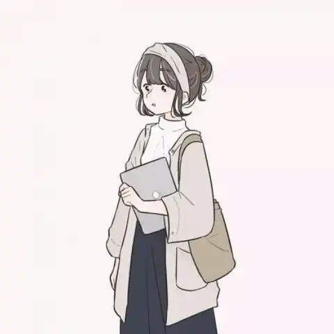 一左一右创意情侣头像抖音最火情侣头像卡通潮图
