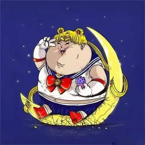 假如你童年的男神女神们都变成了胖子
