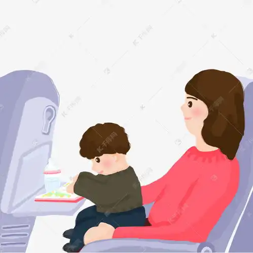 公共交通亲子妈妈孩子旅游出行手绘插画psd素材图片免费下载千库网

