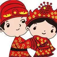 结婚动漫情侣头像微信头像图片大全

