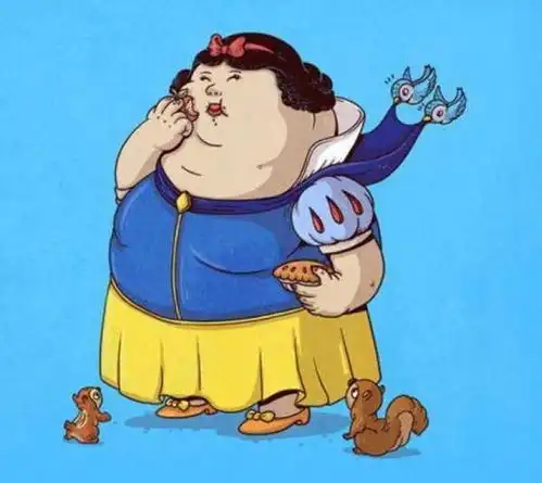 当动漫人物变成胖子之后会是什么样一胖毁所有,真的是辣眼睛
