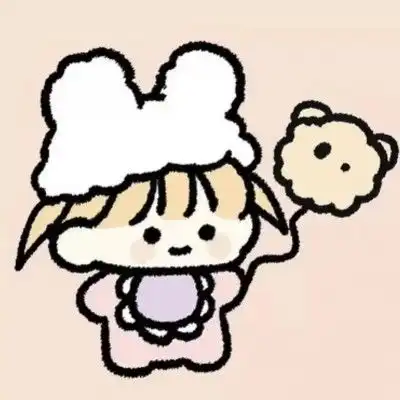 可爱呆萌情侣头像
