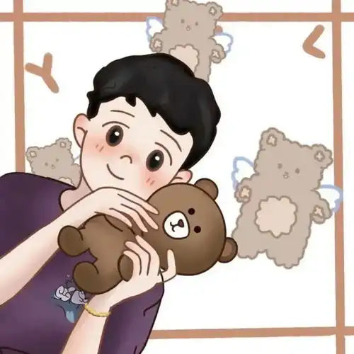 情侣头像想要一起变成更好的人
