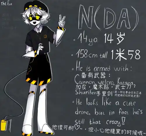 无机杀手murderdrones同人人设图
