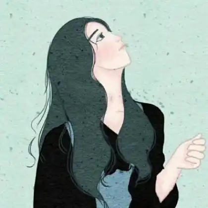 我爱你视你如命,动漫手绘情侣头像一对

