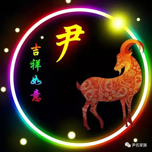 尹姓12生肖精美微信头像壁纸全套,尹家人快分享出去
