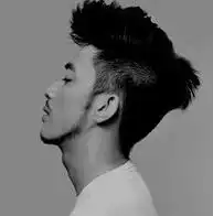 男生头像侧脸

