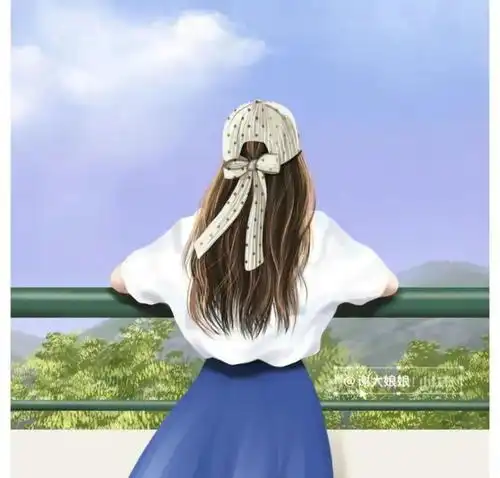 文艺小清新头像不露脸女生气质头像
