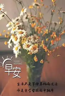 微信早安心语配图片早安正能量语录
