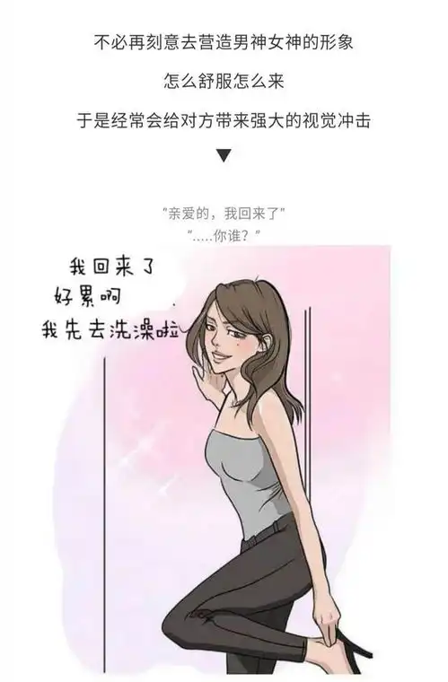 情侣同居后的一些常见变态骚操作漫画
