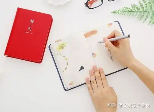 8套日系手绘插画小清新手帐素材插图日系复古风插画psd源文件
