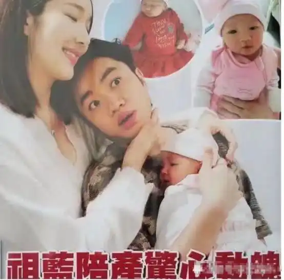 王祖蓝终于忍不住了,首次爆料女儿照片,激动称像初恋的网友
