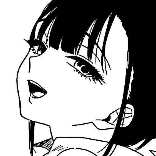 精选优质黑白动漫女生头像136
