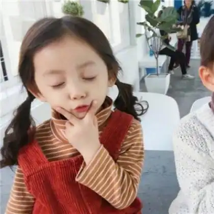 小孩情侣头像超萌,这小这么拽以后我是高攀不起
