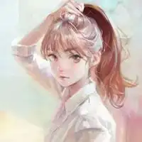 女生的卡通头像简单一点扎马尾扎马尾卡通女孩头像
