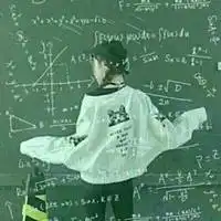数学公式背影霸气女生头像情侣微信头像图片大全
